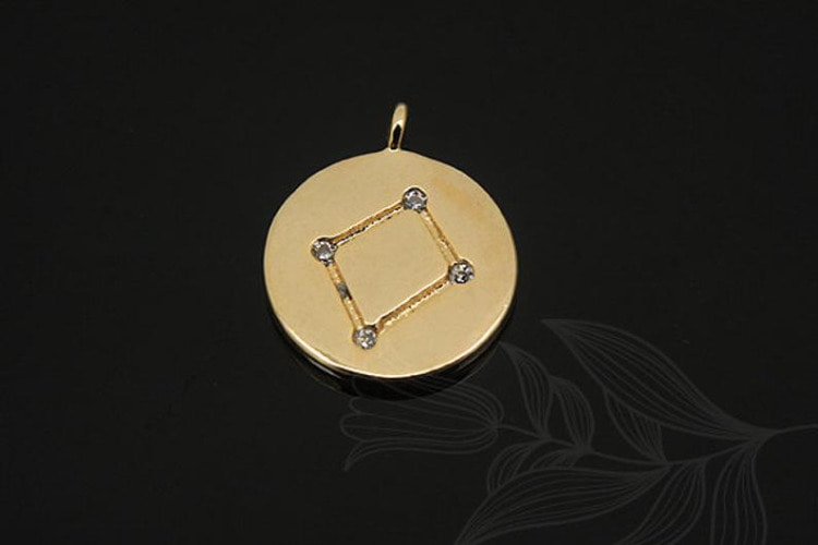 S1156-금도금 천칭자리 (2개)