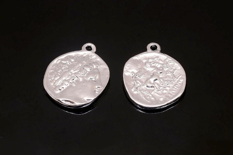 [도매] H924-백금도금 고대 양면 메달 (20 개) 요일발송