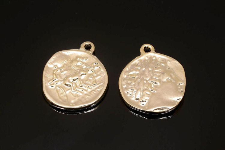 [도매] H499-금도금 고대 양면 메달 (20 개)