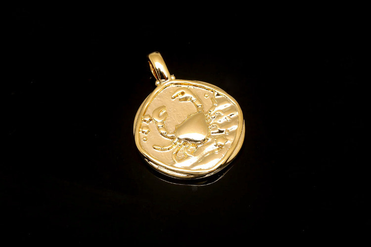 [도매] CH2014-금도금 게자리 (10개)